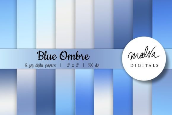 Blue Ombre Backgrounds: A Gradient Designer's Toolkit