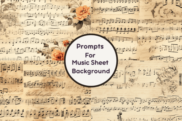 Elevate Your Designs with Music Sheet Backgrounds