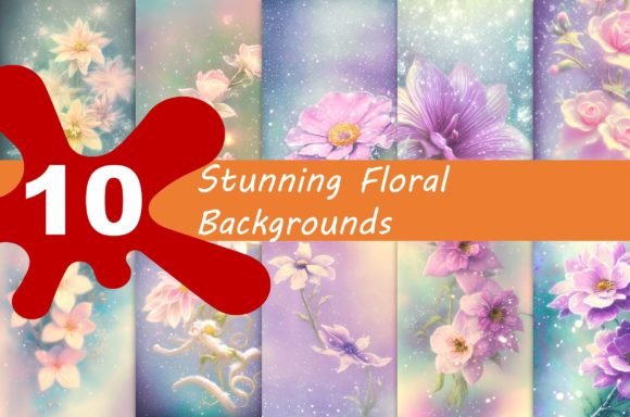 Elevate Your Projects with Stunning Floral Backgrounds