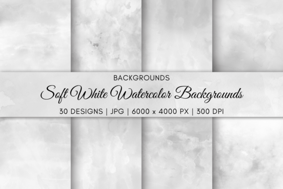 The Quiet Power of Soft White Watercolor Backgrounds