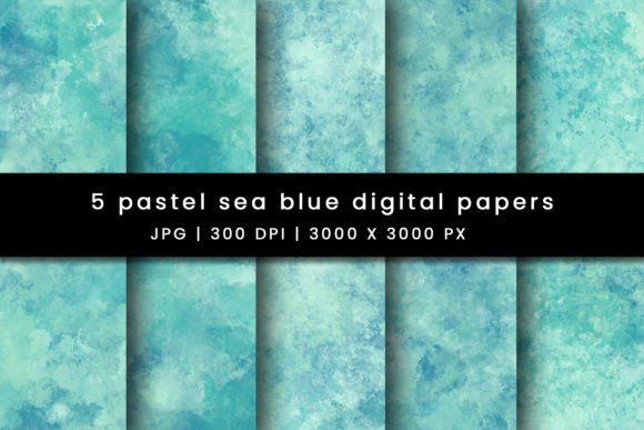 Why Pastel Sea Blue Watercolor Backgrounds Are a Designer’s Secret Weapon